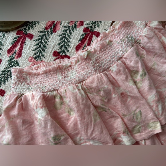 LoveShackFancy Ruffle Mini Skirt M - Picture 2 of 6